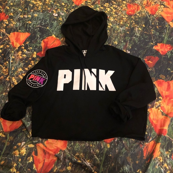 PINK Victoria's Secret Tops - PINK cropped sweatshirt